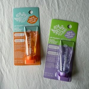 BEAUTY IMPRESSIONS Lip Plumping Juicy Glaze - Set of 2